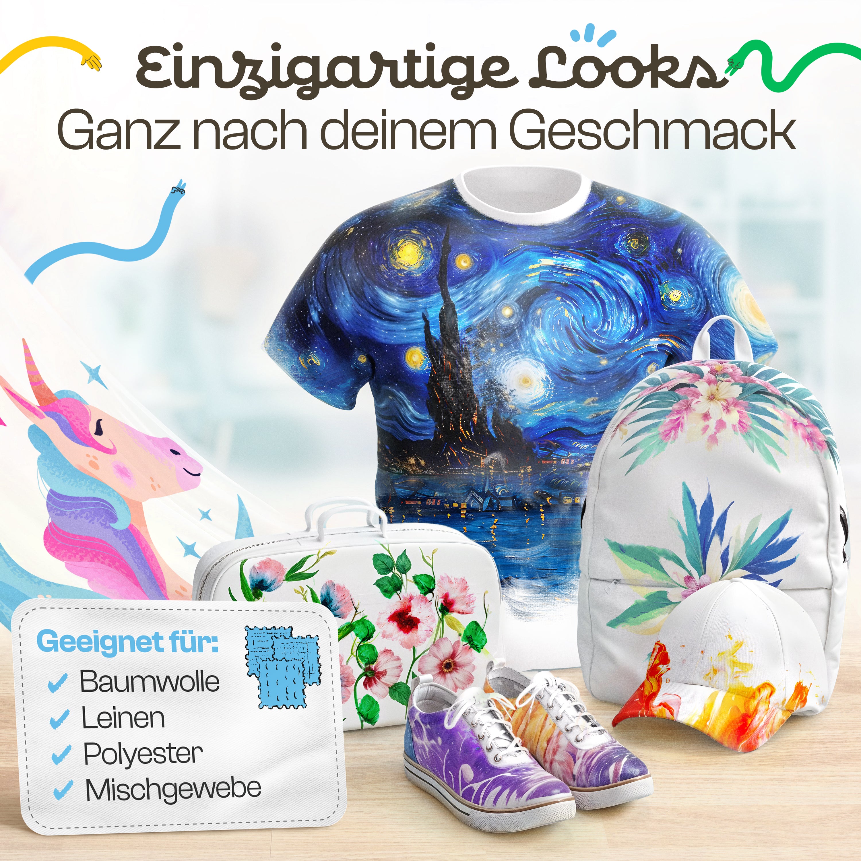 CreaTek Textilfarbe waschmaschinenfest 12 intensive Farben je 25ml + 2 Pinsel - echte Stoffmalfarben waschfest bis 40 °C - Stofffarben ideal für helle T-Shirts, Schuhe, Taschen - Fabric Paint Set