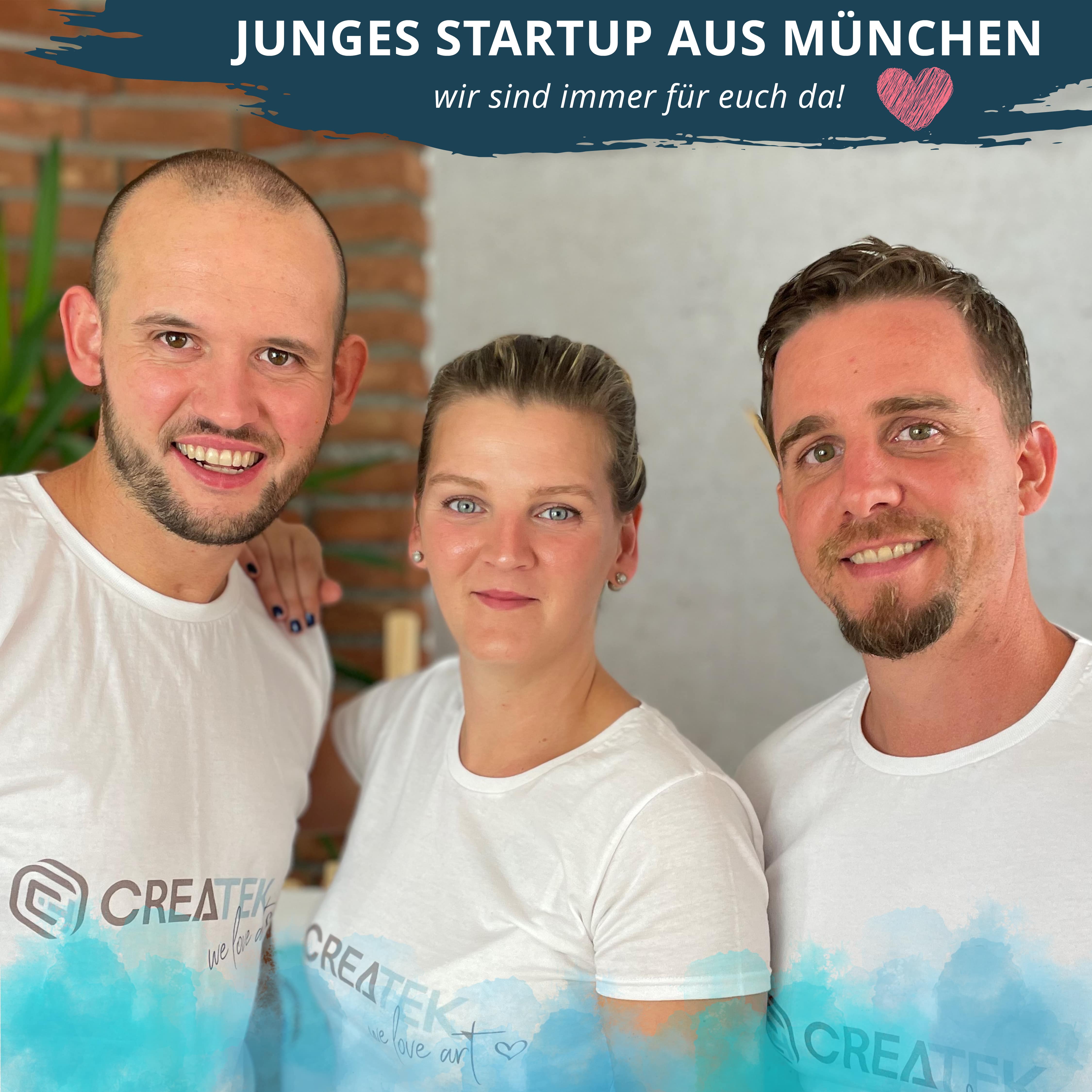 CreaTek Premium Pinsel Set inkl. Aufsteller - 10 hochwertige feine Pinsel für höchste Präzision & Details