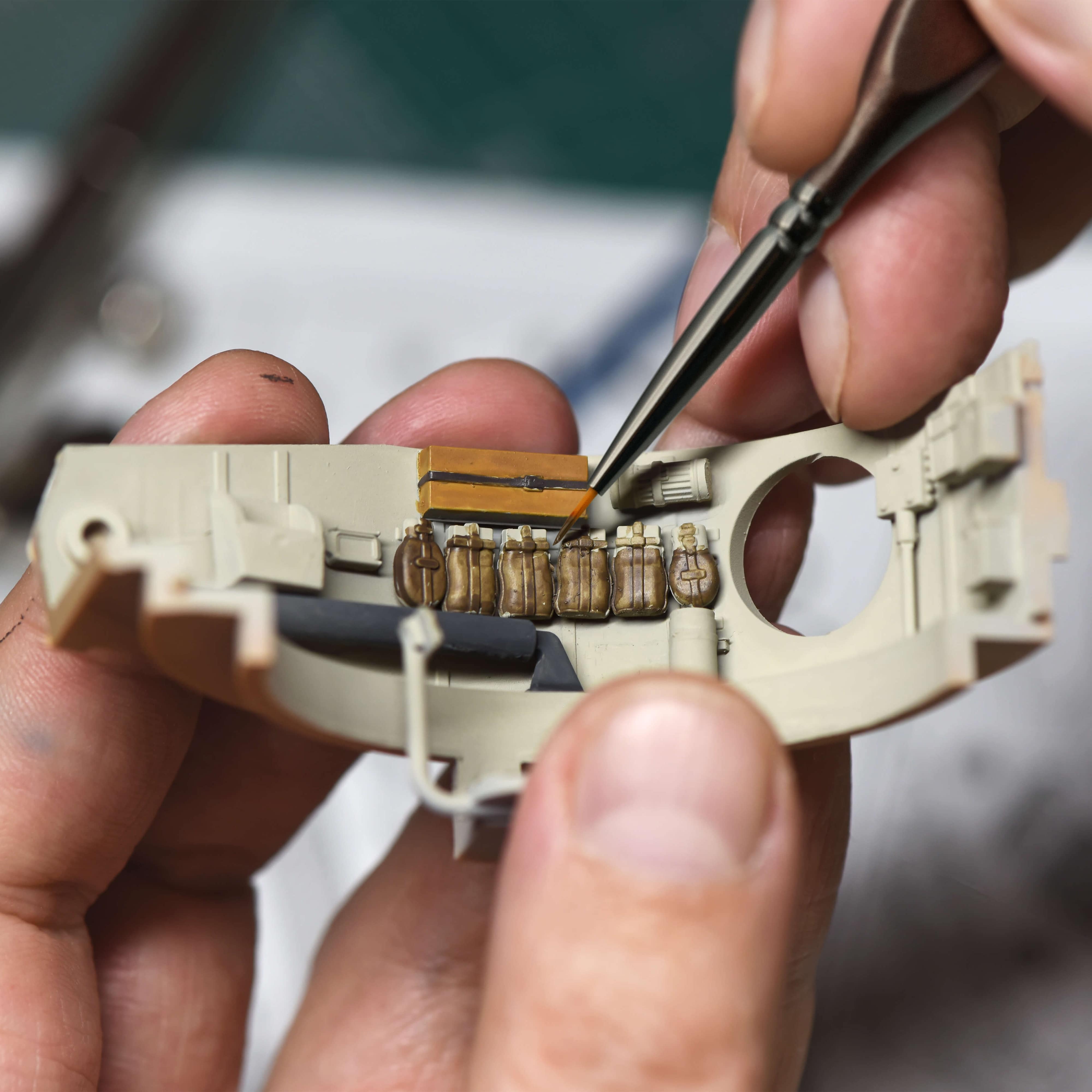 Miniatur Pinsel Set | 5 extra feine Spitzpinsel I in den Größen 8/0 - 0
